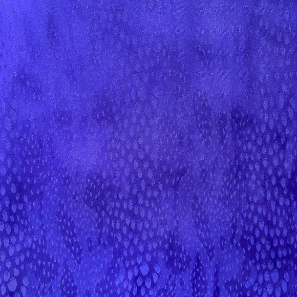 Apt 9 Indigo Snakeskin Blouse - Picture 5 of 8